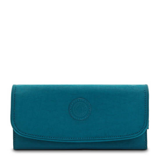 Kipling Money Land Snap Wallet Pung Turkis | DK 2194FD